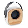 Enceinte sans fil 3W avec bambou