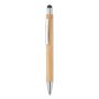 Stylo bille en bambou encre bleue
