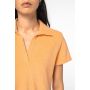 Polo éco-responsable en maille turque pour femme