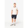 T-shirt ringer éco-responsable homme avec contrastes et aspect délavé