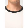 T-shirt ringer éco-responsable homme avec contrastes et aspect délavé