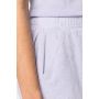 Short éco-responsable en maille turque pour femme