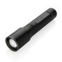 Lampe torche résistante rechargeable USB en aluminium recyclé RCS