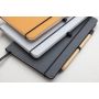 Carnet A5 à couverture rigide en cuir recyclé certifié GRS