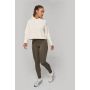 Sweat-shirt « crop » à capuche pour femme