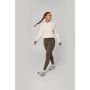 Sweat-shirt « crop » à capuche pour femme
