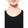 T-shirt Supima® à col rond et manches longues pour femme