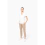 T-shirt Supima® col en V à manches courtes pour femme