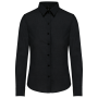 Chemise femme manches longues en Oxford facile d'entretien