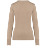 Pull femme col en V