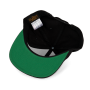 Casquette à visière droite - 6 panneaux