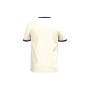 T-shirt ringer éco-responsable homme avec contrastes et aspect délavé