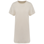 Robe éco-responsable en maille turque à épaules tombantes pour femme