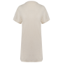 Robe éco-responsable en maille turque à épaules tombantes pour femme