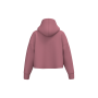 Sweat-shirt « crop » à capuche pour femme