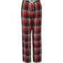 Pantalon à carreaux pour femme