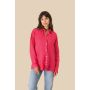 Chemise en lin oversize pour femme
