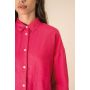 Chemise en lin oversize pour femme