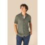 Chemise homme à manches courtes en lin