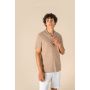 Chemise éco-responsable à l’aspect délavé en jersey à manches courtes avec col bowling pour homme