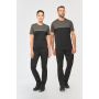 T-shirt bicolore éco-responsable à manches courtes unisexe