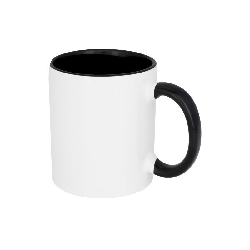 Tasse à sublimation avec anses et intérieur coloré "Pix"