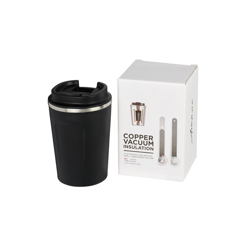 Gobelet de 360 ml isotherme en cuivre anti-fuite "Thor"