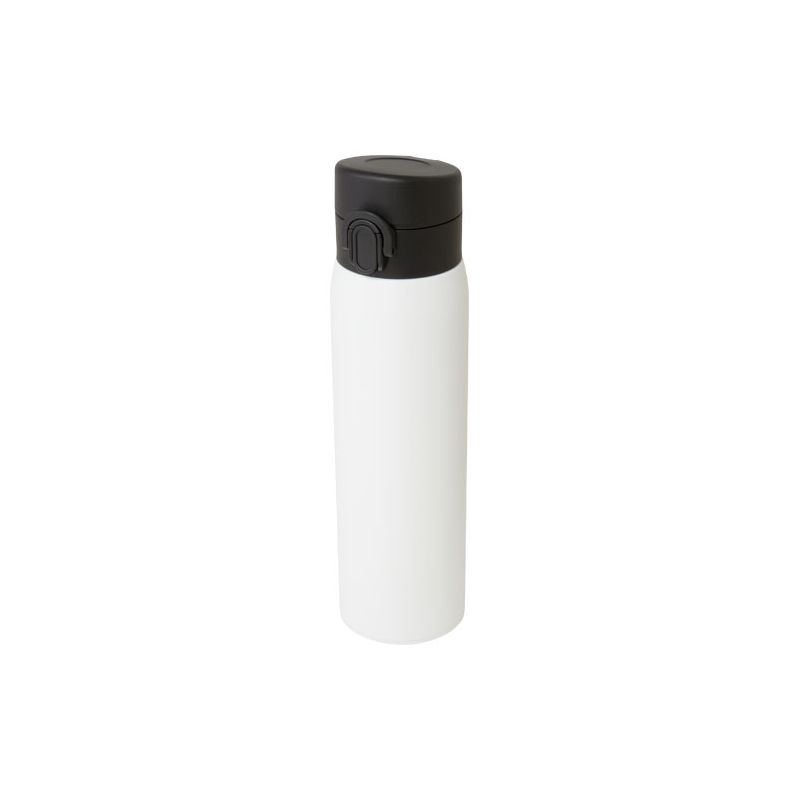 Frasco isotherme en acier inoxydable recyclé certifié RCS de 450 ml "Sika"