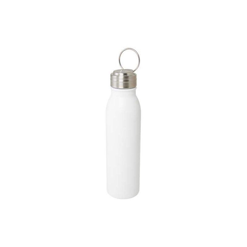 Gourde en acier inoxydable avec anse en métal certifiée RCS 720 ml "Harper"