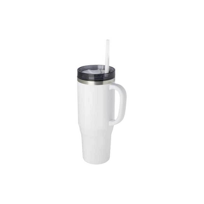 Gobelet avec paille isotherme certifié RCS 1200 ml "Melbourne"