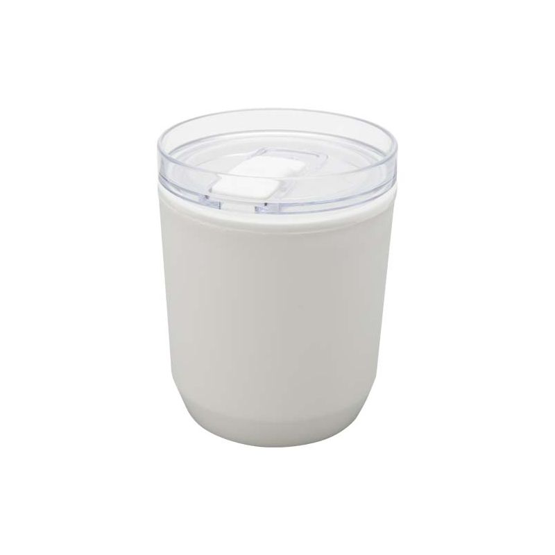 Gobelet isotherme à double paroi en plastique recyclé 180 ml « Hudson »