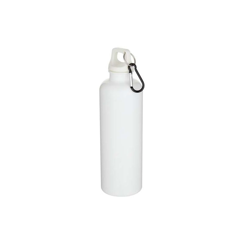 Bouteille d'eau en plastique recyclé RCS Oregon 750 ml, couleur unie, avec mousqueton