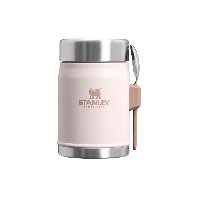 Bocal alimentaire de 400 ml avec fourchette/cuillère "Stanley Legendary"