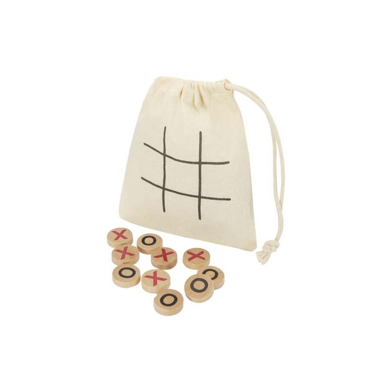 Jeu du morpion en bois "Whorl"