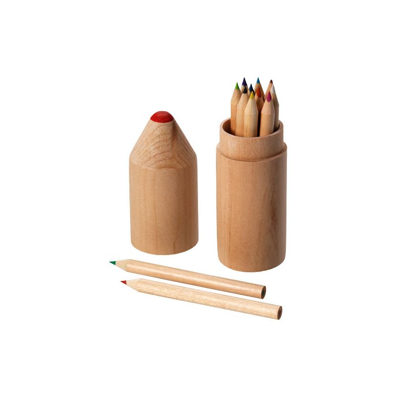 Ensemble de 12 crayons de couleur "Bossy"