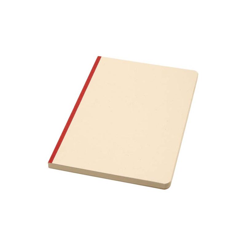 Bloc-notes A5 à couverture souple, en canne à sucre et RPET "Liliana"