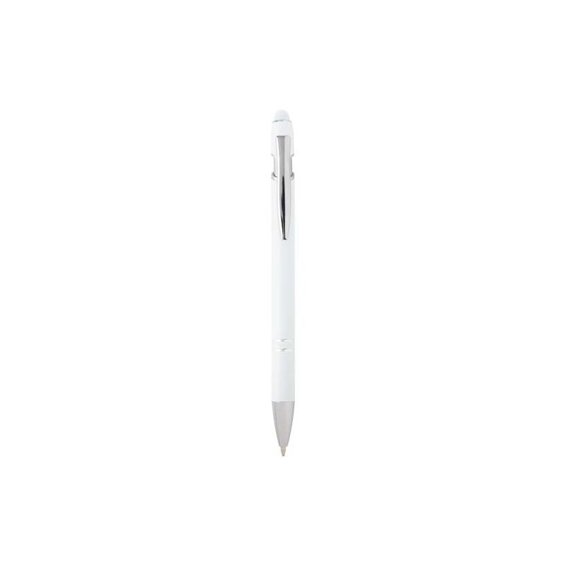 Stylo à bille finition argentée "Kish" (encre noire)