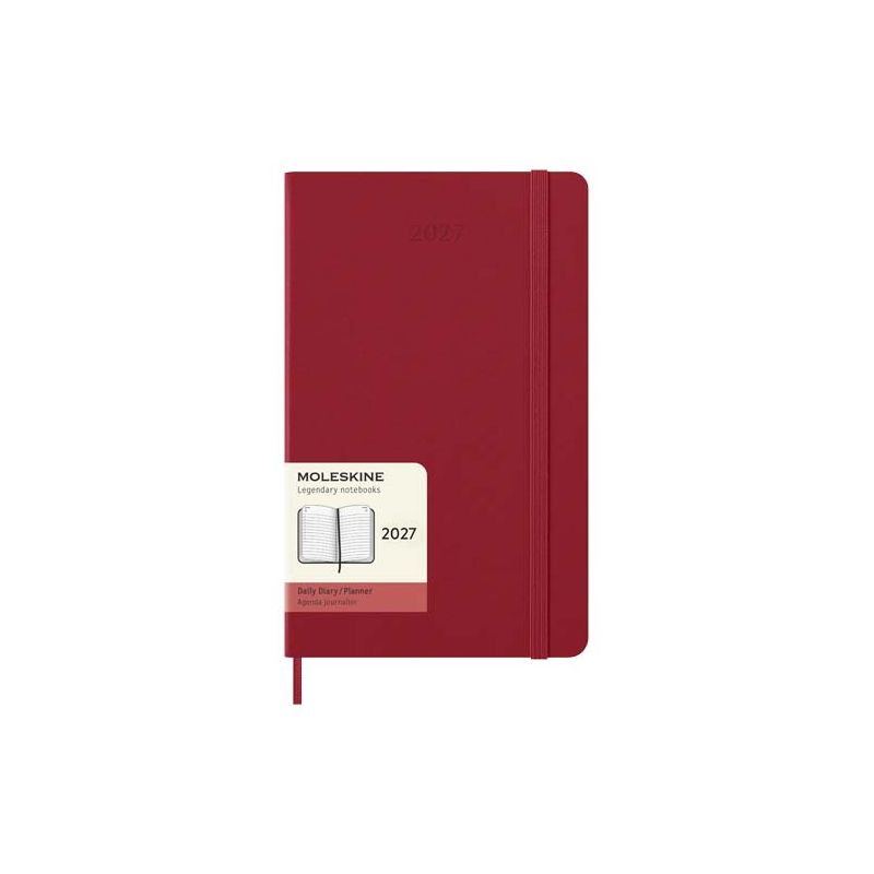 Agenda journali&egrave;re &agrave; couverture rigide pour 12 mois Moleskine