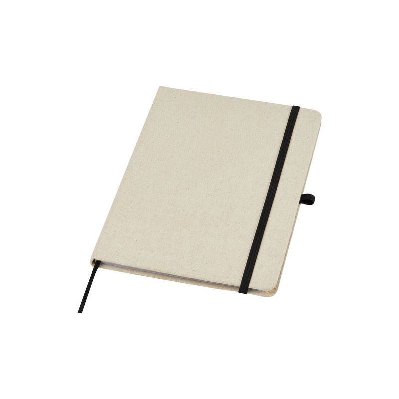 Bloc-notes à couverture rigide en coton biologique "Tutico"