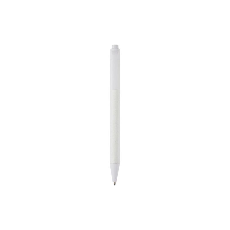 Stylo à bille en papier crush "Fabianna" (encre noire)