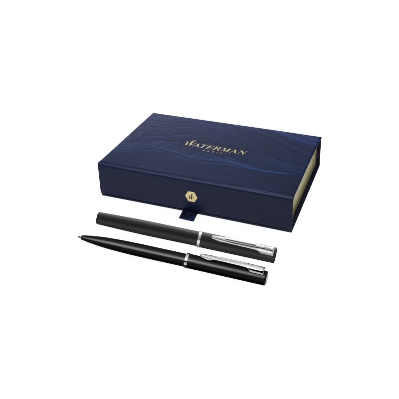 Ensemble de stylo rollerball et stylo bille "Allure" (encre noire)