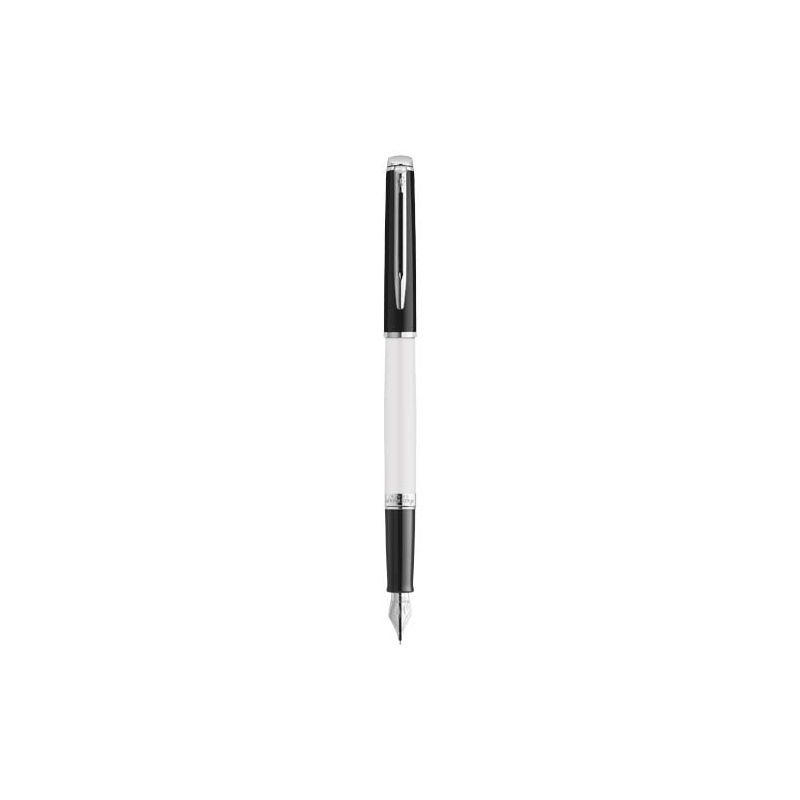 Stylo-plume bicolore avec finition palladium "Hémisphère" (encre bleue)