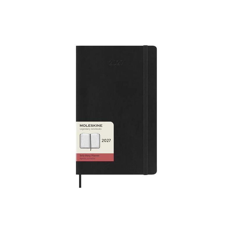 Agenda di&aacute;ria de capa mole para 12 meses Moleskine