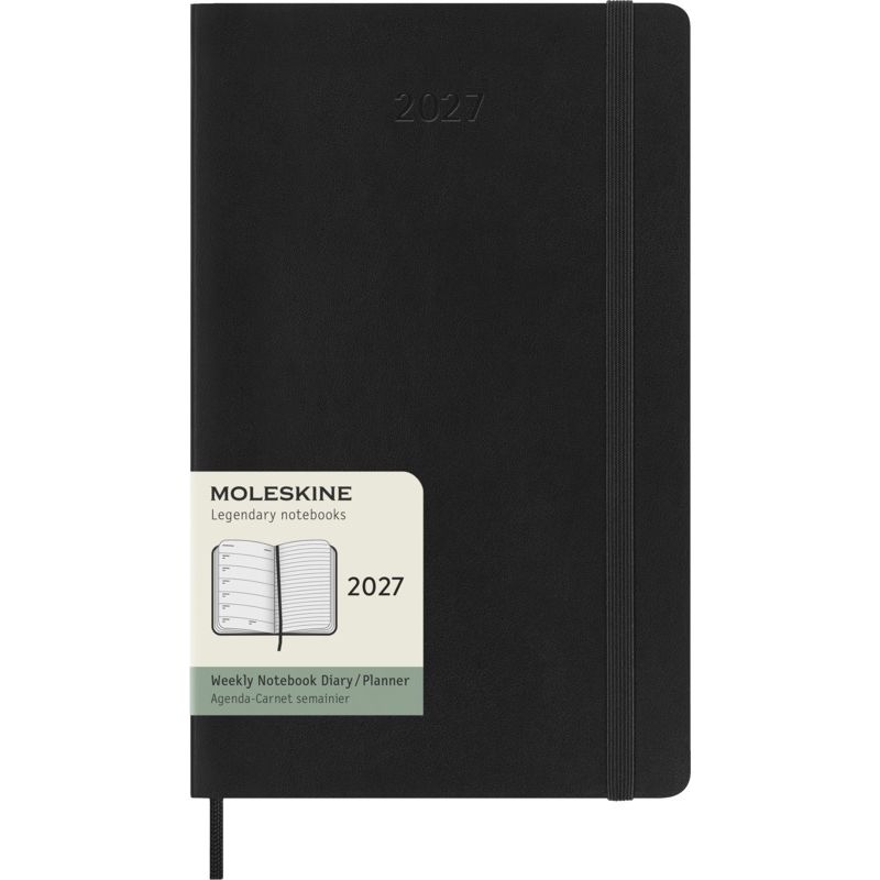 Carnet souple L pour 12 mois "Moleskine"