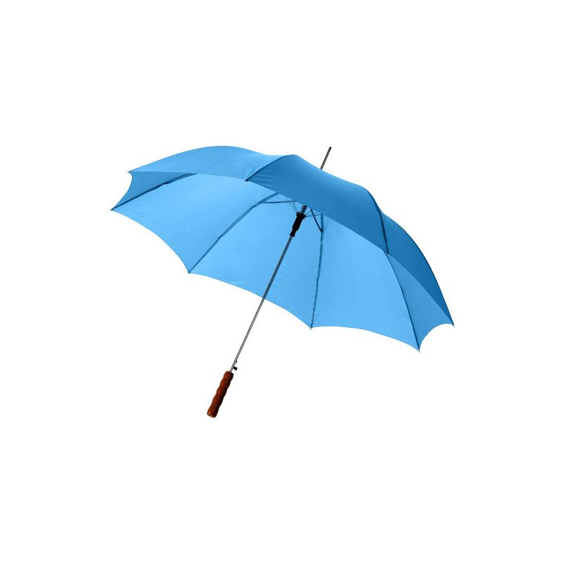 Parapluie automatique avec poignée en bois de 23" "Lisa"