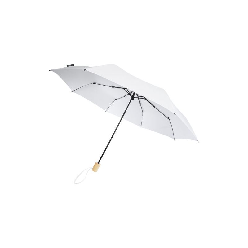 Parapluie pliable en RPET de 21'', résistant au vent "Birgit"