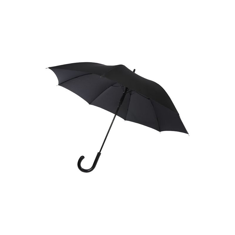 Parapluie automatique 23" aspect carbone avec poignée courbée "Fontana"