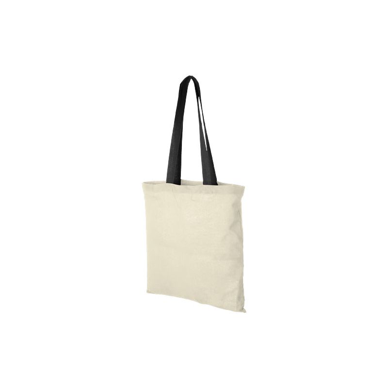 Sac en coton 100 g/m² avec longues anses contrastées "Nevada"