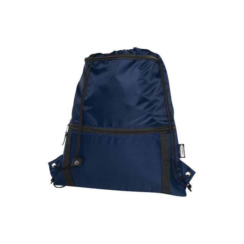 Sachet à cordon recyclé avec isolation thermique 9 L "Adventure"