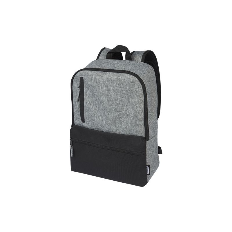 Sac à dos pour ordinateur portable 15 pouces bicolore recyclé GRS 14 L "Reclaim"